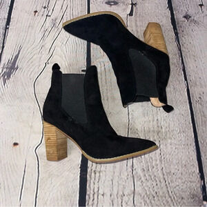 Oasis society heeled boot womens size 6.5